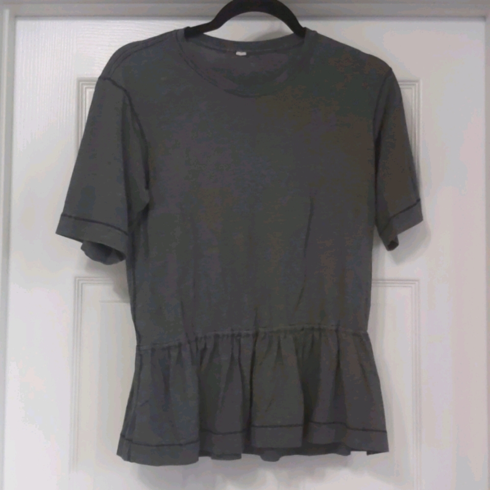 Lululemon Flare Bottom Shirt